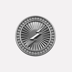 Joollion Charm Zeus' Bolt (Κεραυνός του Δία), ασήμι 925 με οξείδωση, συμβατό με όλα τα Joolets της Joolify.