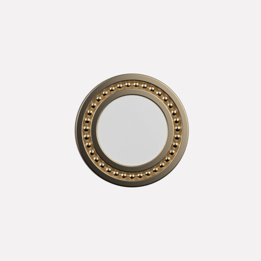 Joollion Charm Elegant - Small σε λευκό σμάλτο, ασήμι 925, επιχρυσωμένο με χρυσό 18k, συμβατό με όλα τα Joolets της Joolify.