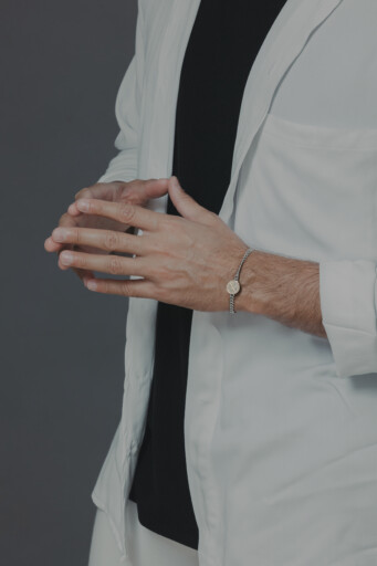 Joolet Bracelet Narrow Chain και Joollion Clover. Ασήμι 925. Συνδυάζεται με όλα τα Joollions.