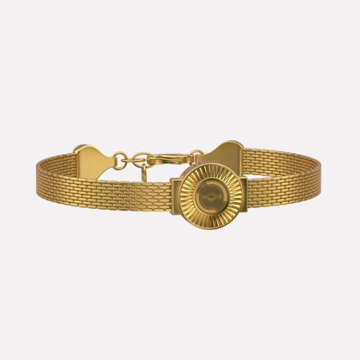 Joolet Bracelet Wide Chain (Βραχιόλι με Πλατιά, Ασημένια Αλυσίδα). Ασήμι 925. Επιχρυσωμένο με χρυσό 18k. Συνδυάζεται με όλα τα Joollions.