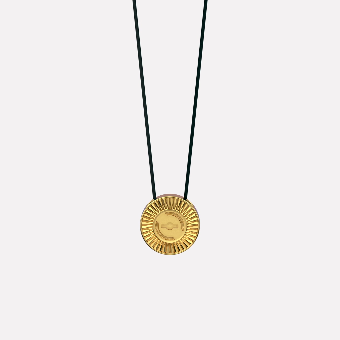 Joolet Pendant Cord (Κρεμαστό με κορδόνι). Ασήμι 925, επιχρυσωμένο με χρυσό 18k. Συνδυάζεται με όλα τα Joollions.