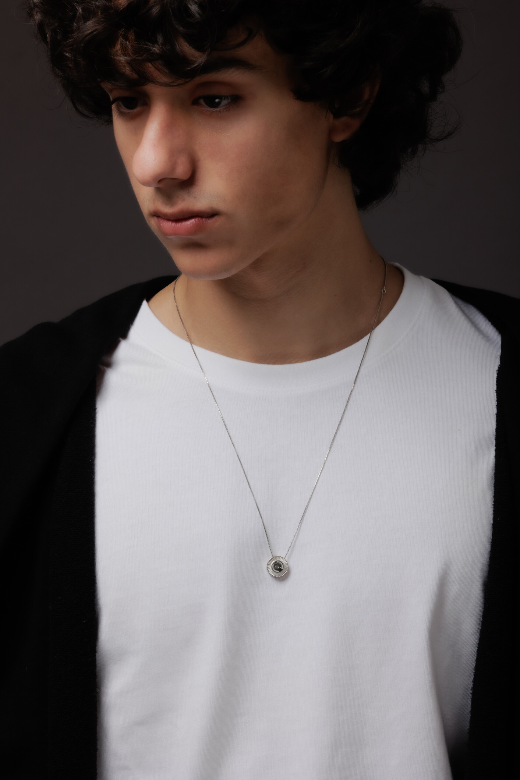 Joolet Pendant Chain (κρεμαστό με ασημένια αλυσίδα). Unisex, Επιπλατινωμένο Ασήμι 925. Συνδυάζεται με όλα τα Joollions.