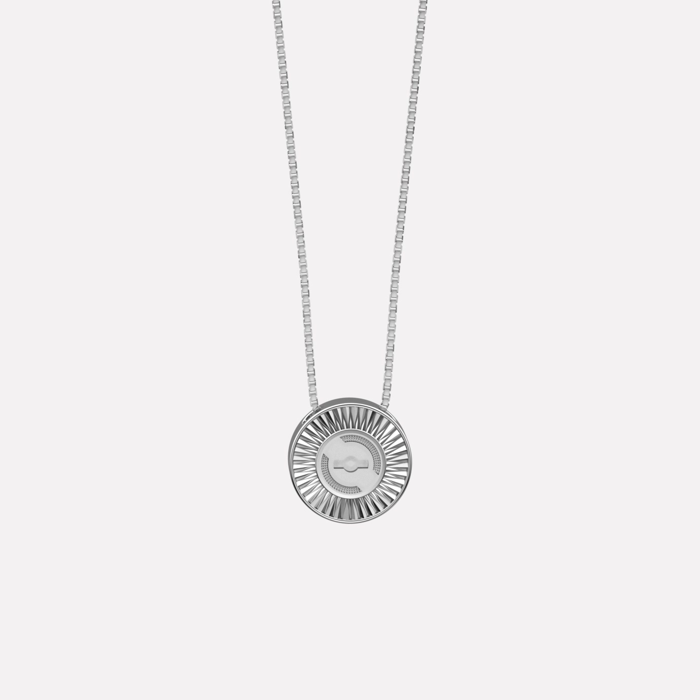 Joolet Pendant Chain (Κρεμαστό με ασημένια αλυσίδα). Επιπλατινωμένο ασήμι 925. Συνδυάζεται με όλα τα Joollions.