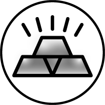 Platinum plated