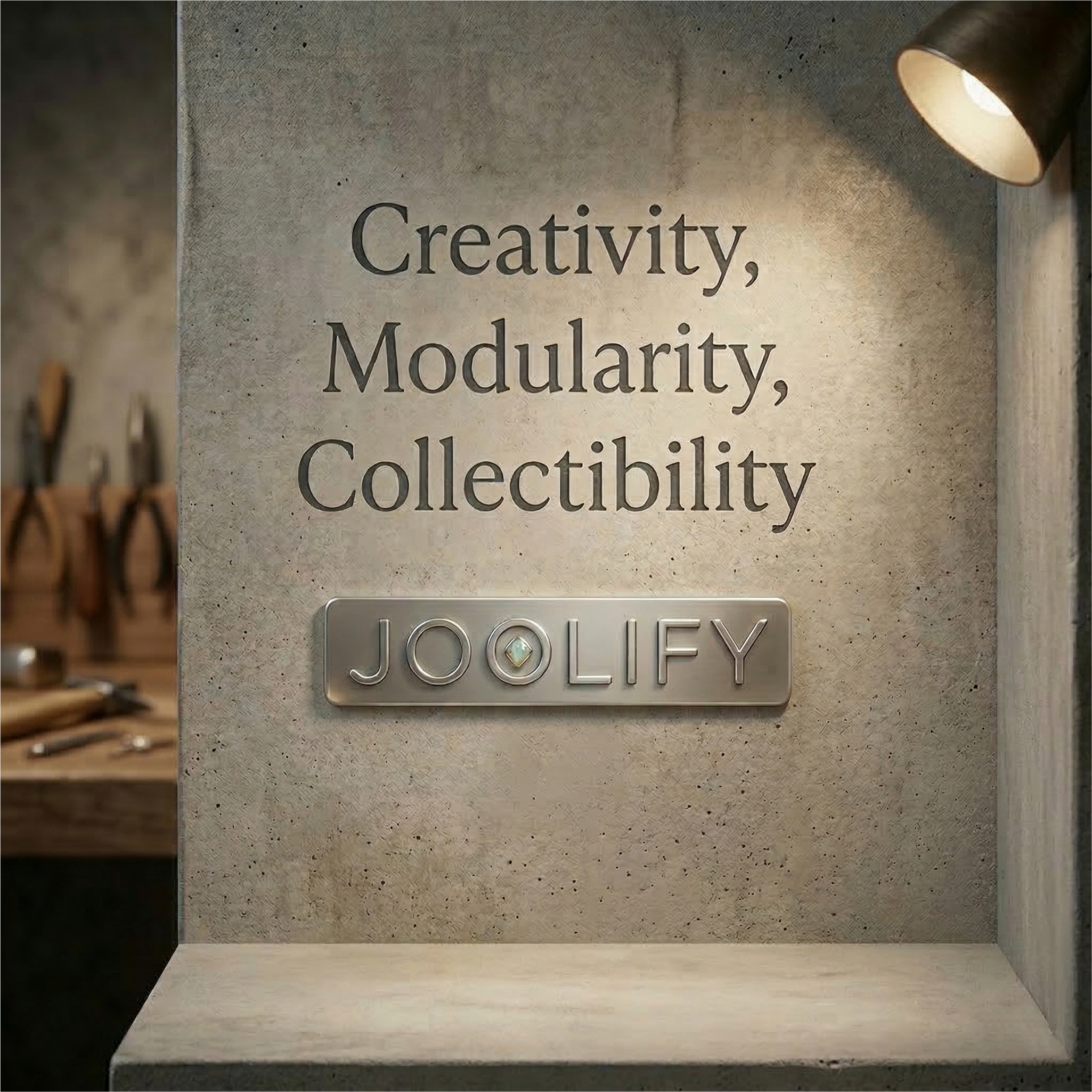 Η έννοια των Creative Collectible Jewelry.