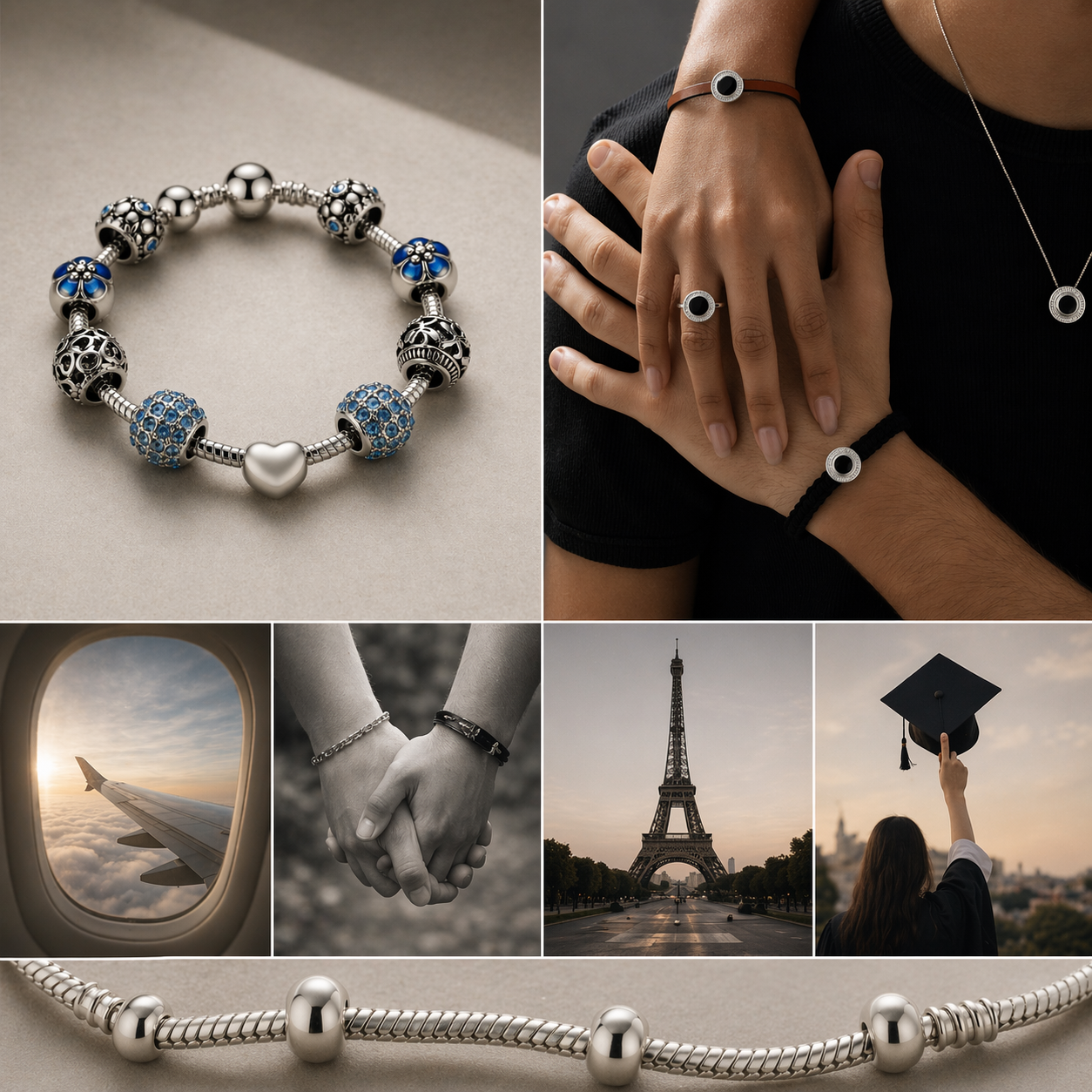 Η εξέλιξη από τα charm bracelets στα modular κοσμήματα.