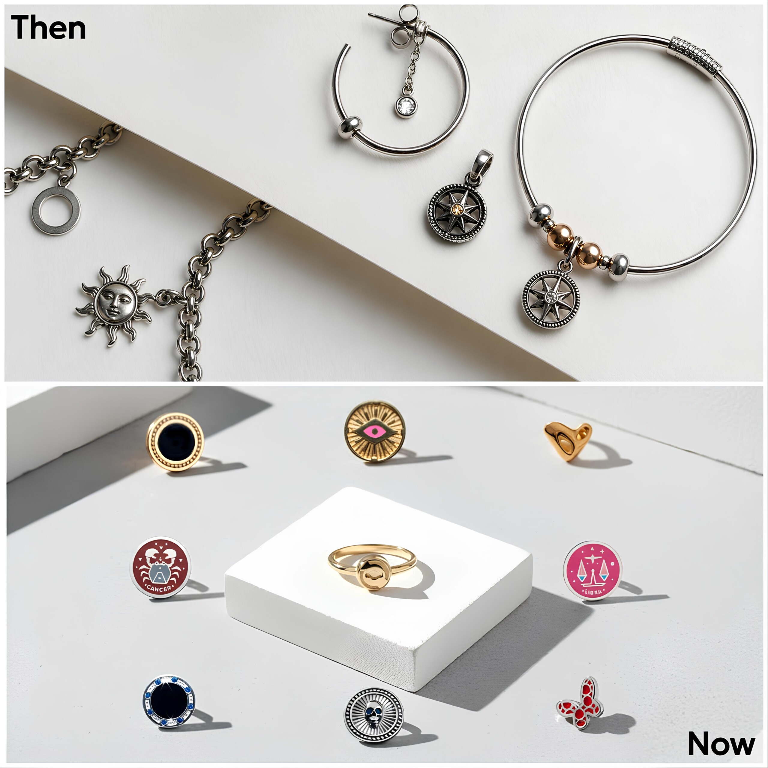 Η μετάβαση από το παραδοσιακό στα σύγχρονα, modular κοσμήματα.