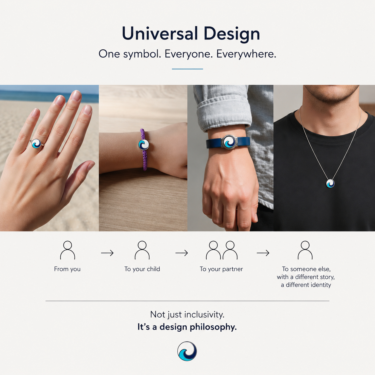 Universal jewelry design για όλους.